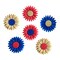 Buttons Galore and More Craft & Sewing Buttons - Land of the Free -18 Buttons